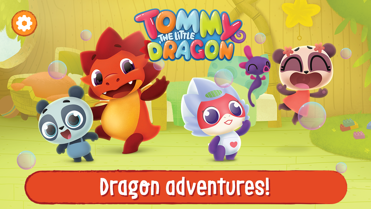 Screenshot 1 of Tommy The Dragon Magic Worlds: Jeux de dinosaures pour enfants 1.2.1