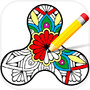 Icon of Coloring Book - Fidget Spinner