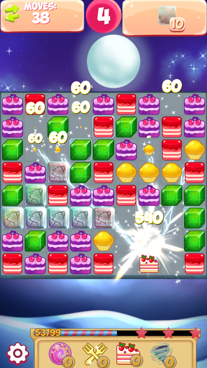 Скриншот игры Frozen Valentine Mania Match 3