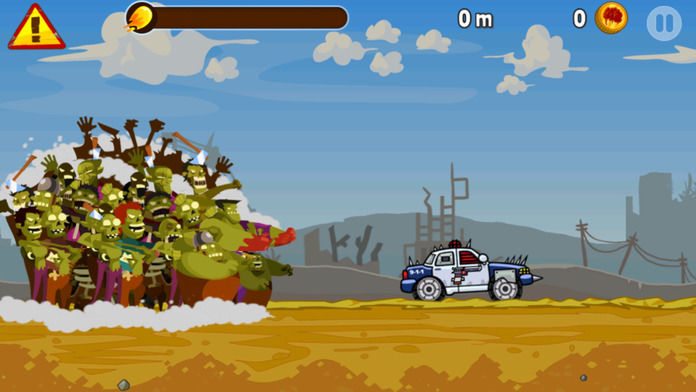 Screenshot of Zombie Road Trip