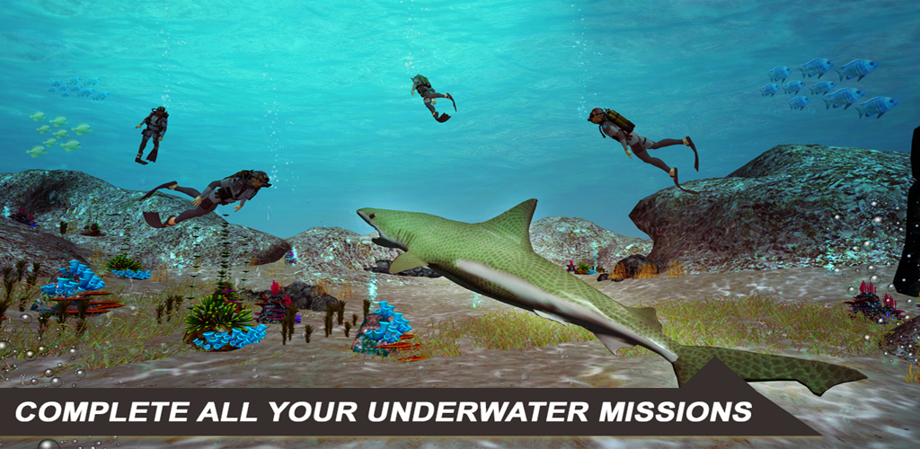 Banner of Shark Attack Sim: Game Berburu 31.8