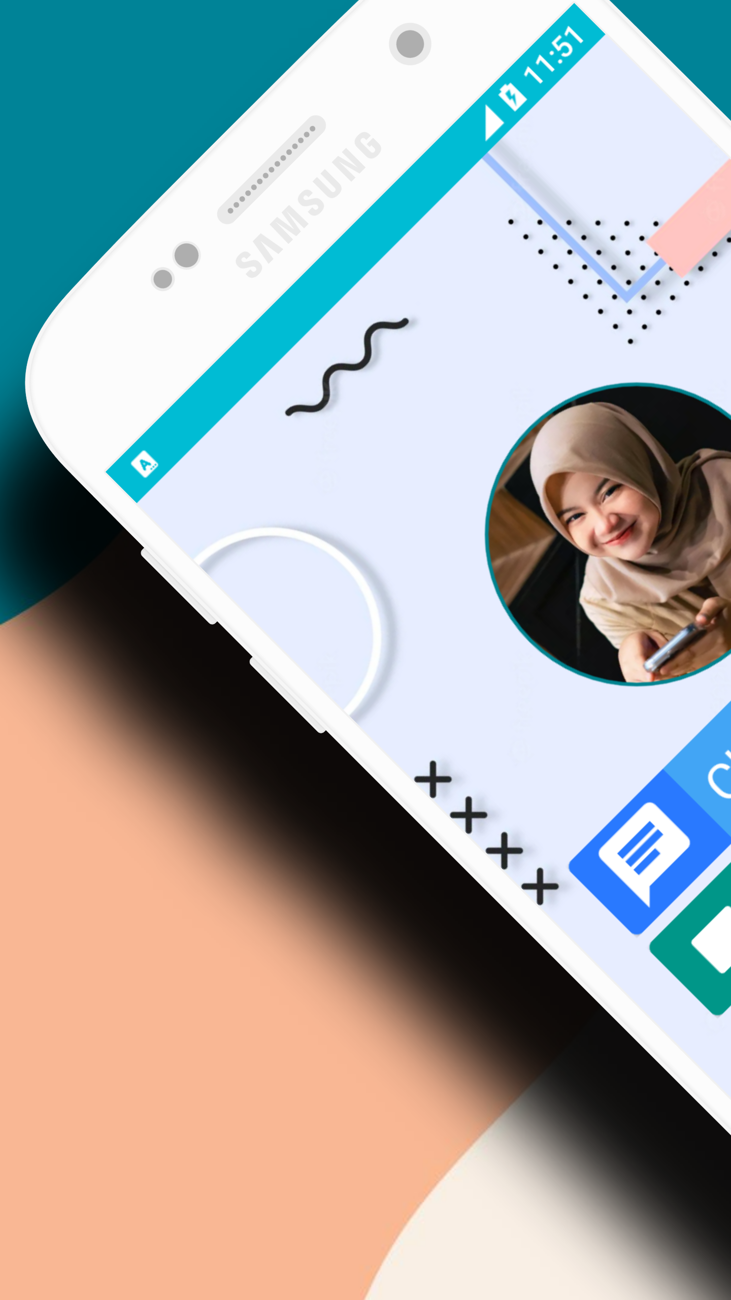 Una Imut Fake Chat Game Screenshot