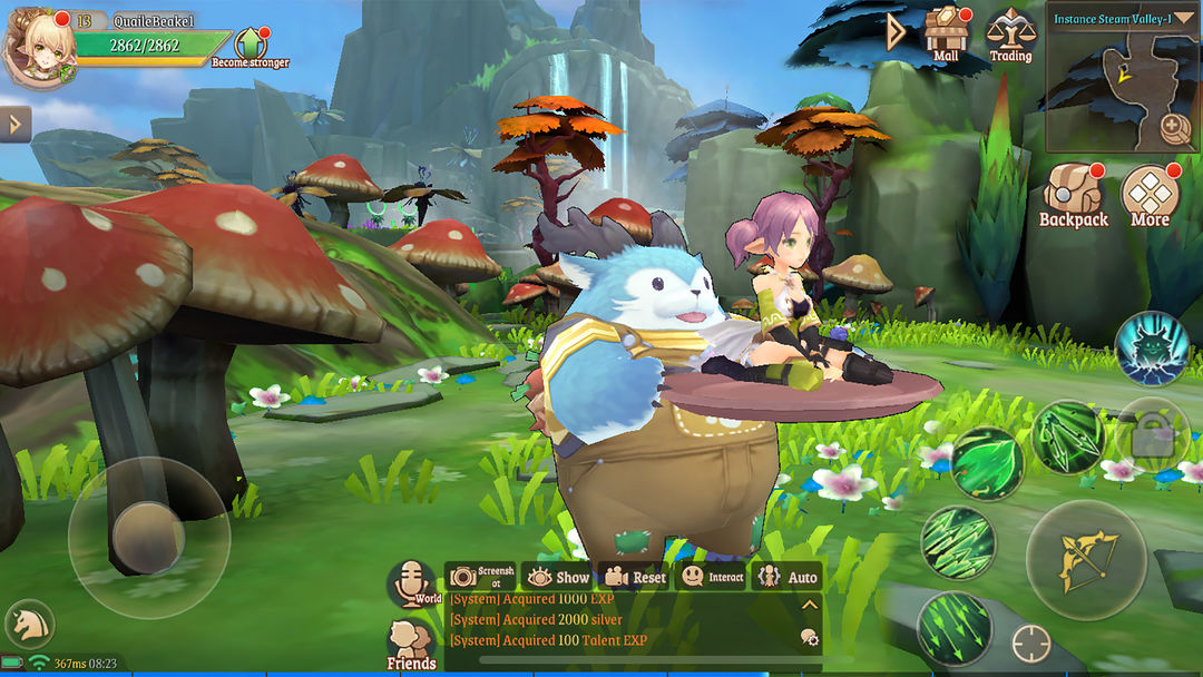 Stella Arcana screenshot game