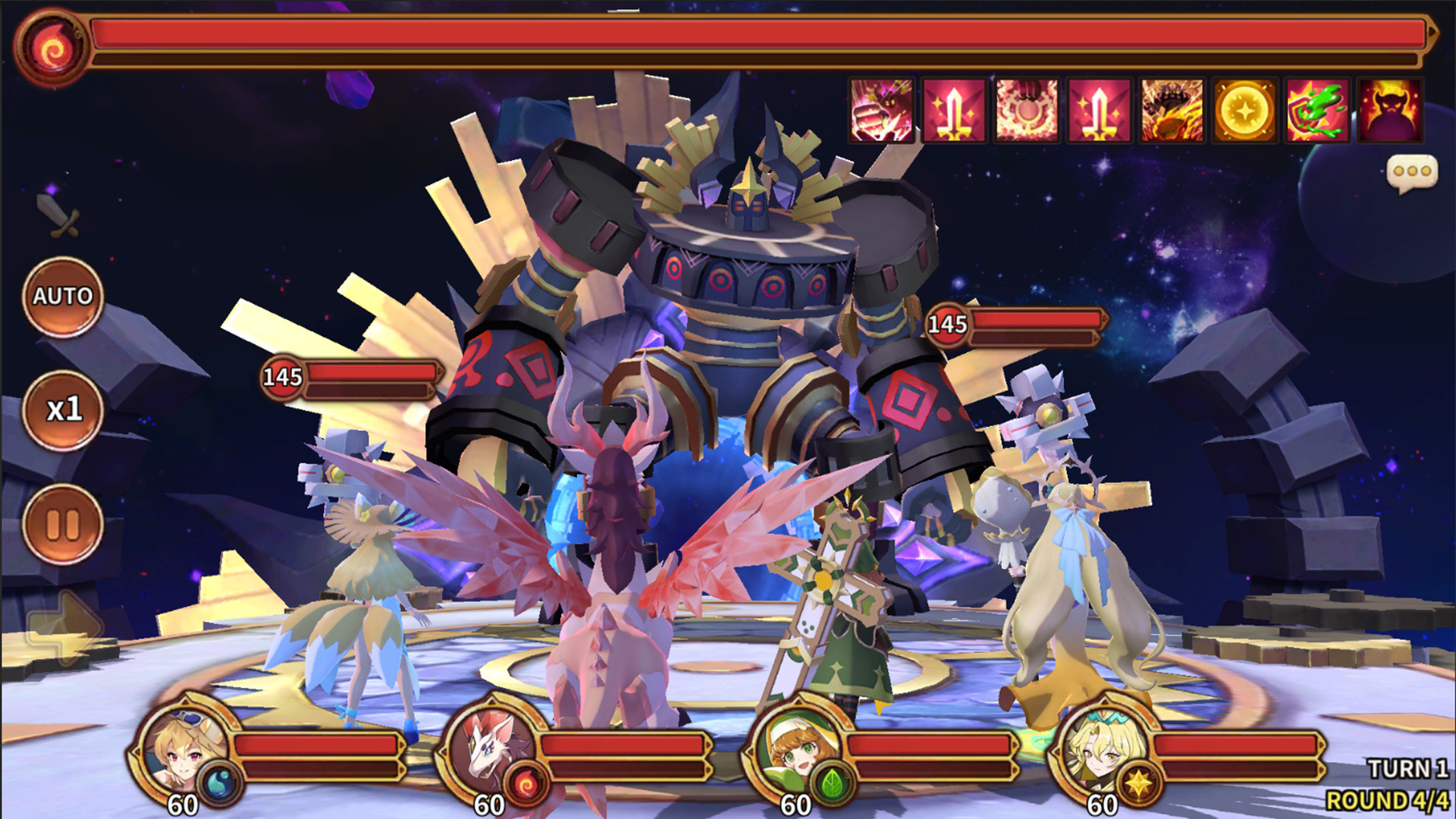 Monster Super League Game Screenshot