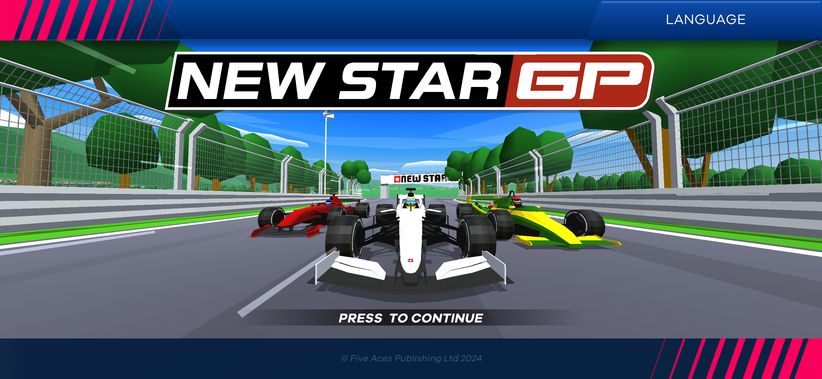 New Star GP Game Screenshot