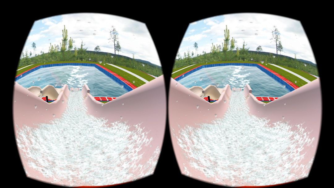 Screenshot of VR Water Park Water Stunt Ride