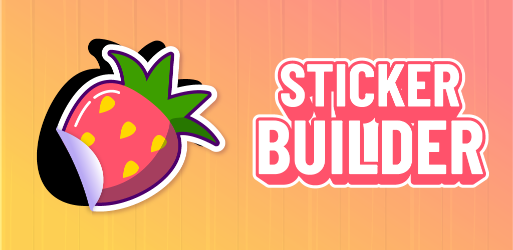 Screenshot of the video of Sticker Builder