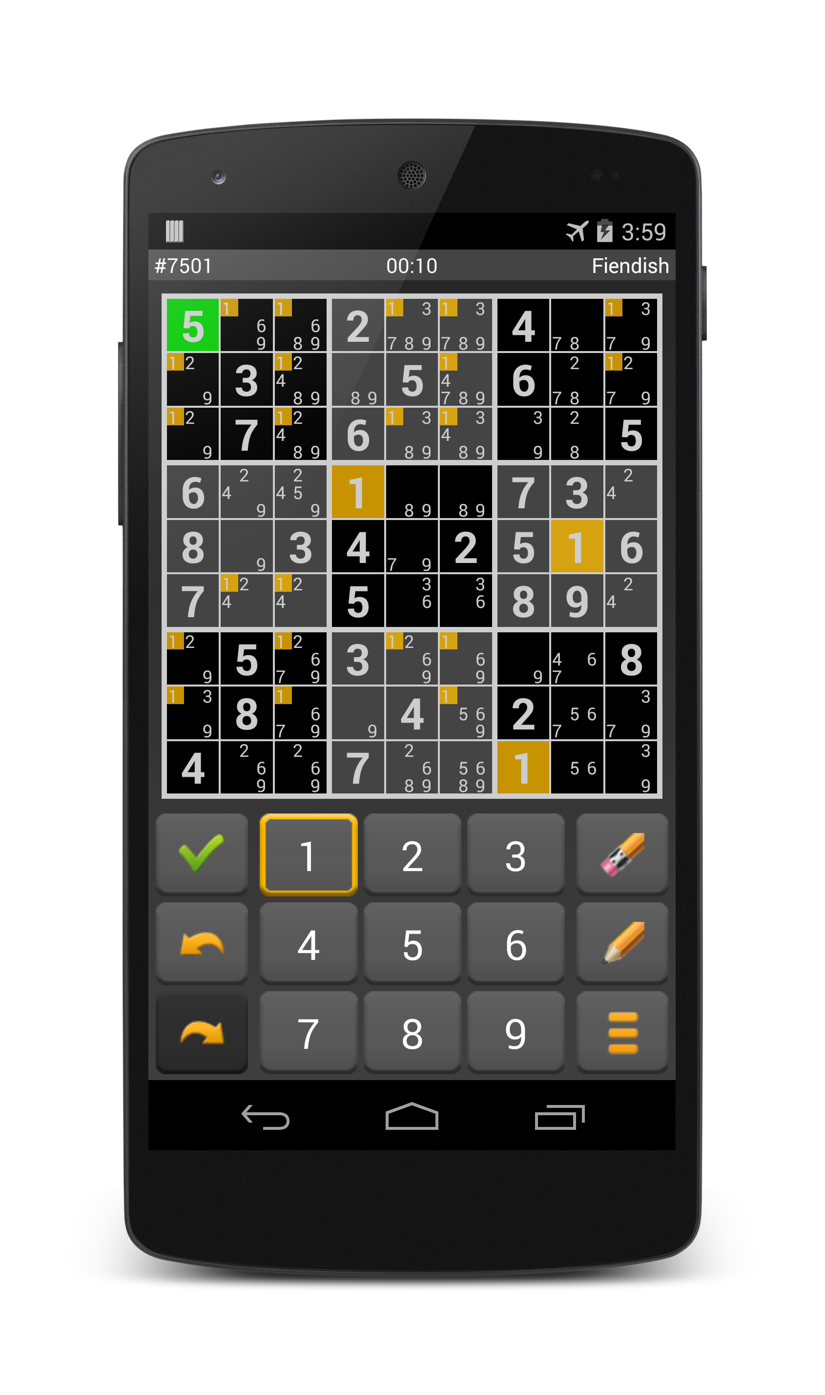 Sudoku 10'000 Pro 遊戲截圖