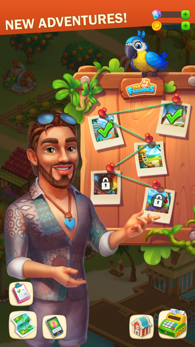 The Farmers: Island Adventure ภาพหน้าจอเกม