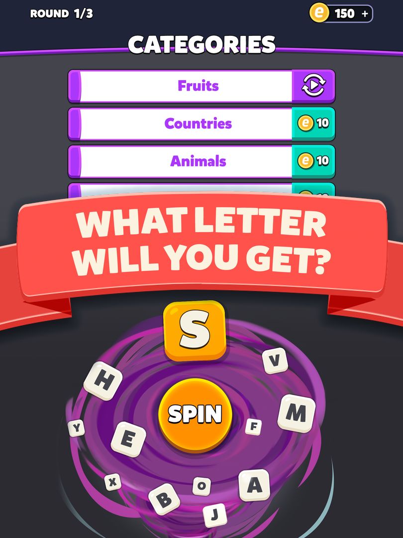 Screenshot of Topic Twister: a Trivia Crack game
