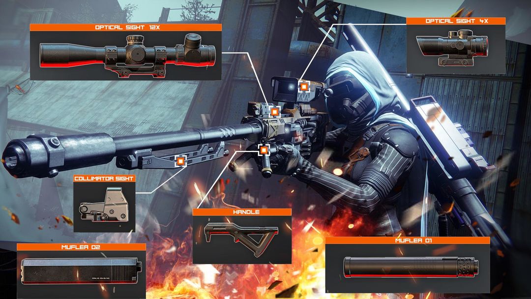 3D Sniper Shooter Legend screenshot game