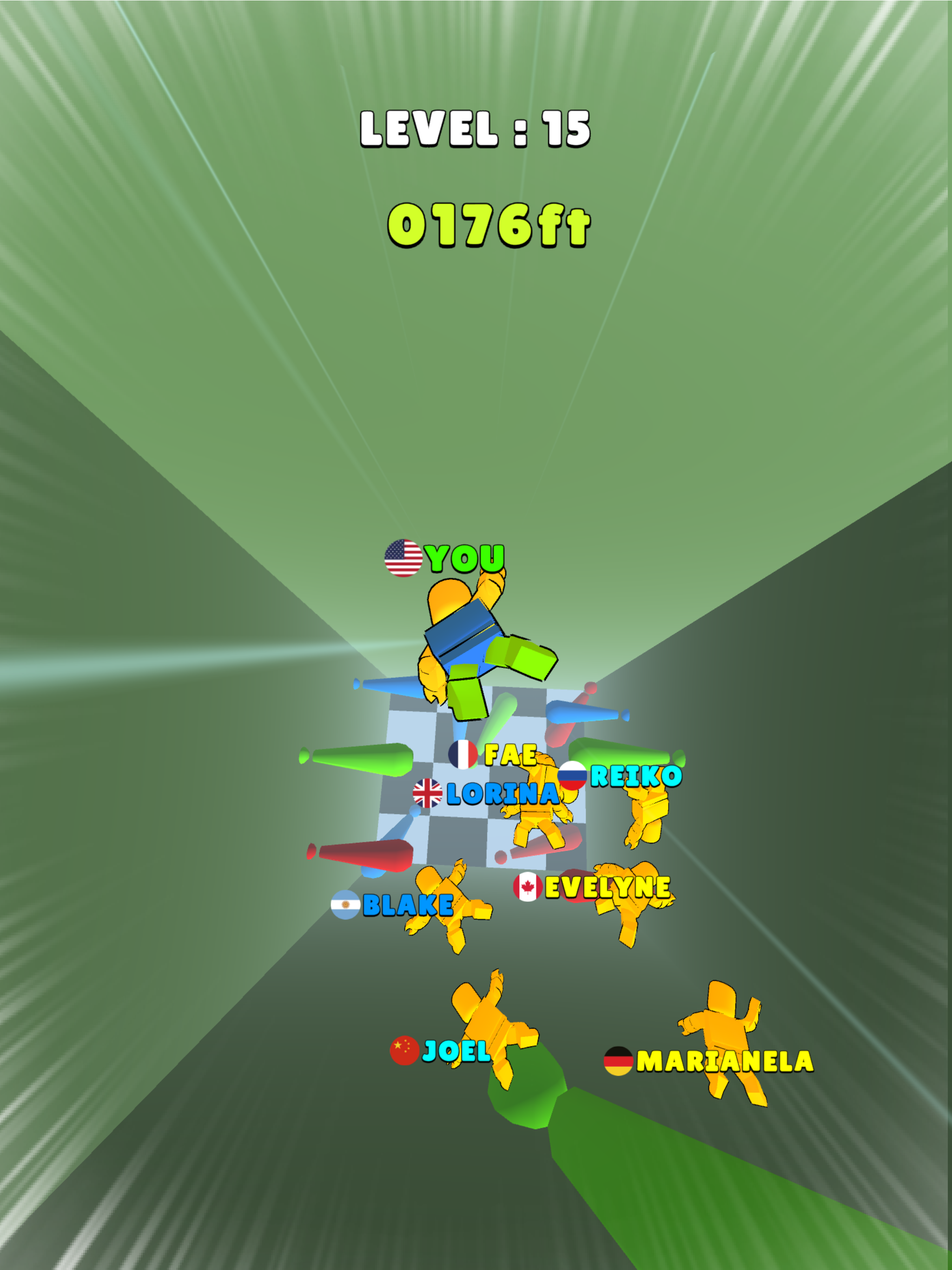 Скриншот игры Dropper Challenge