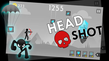 Captura de Tela do Jogo Stickman Archer Fight