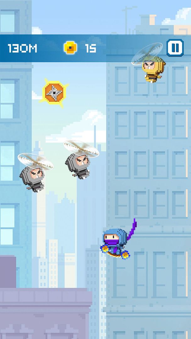Ninja Up! - Endless jumping ภาพหน้าจอเกม
