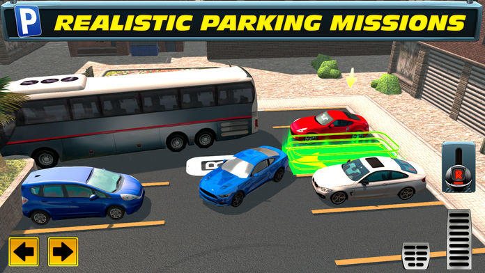 Trailer Truck Parking with Real City Traffic Car Driving Sim Game Screenshot