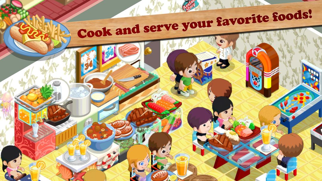 Screenshot of Restaurant Story: Hearty Feast