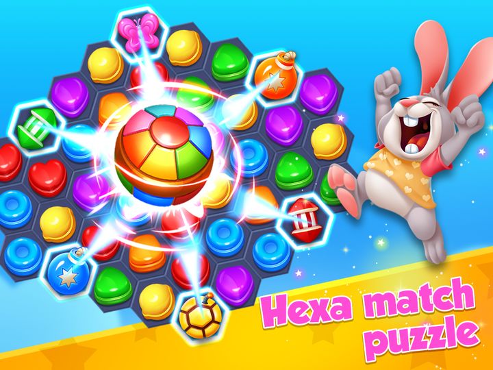 Screenshot 1 of Candy Party Hexa Puzzle 1.1