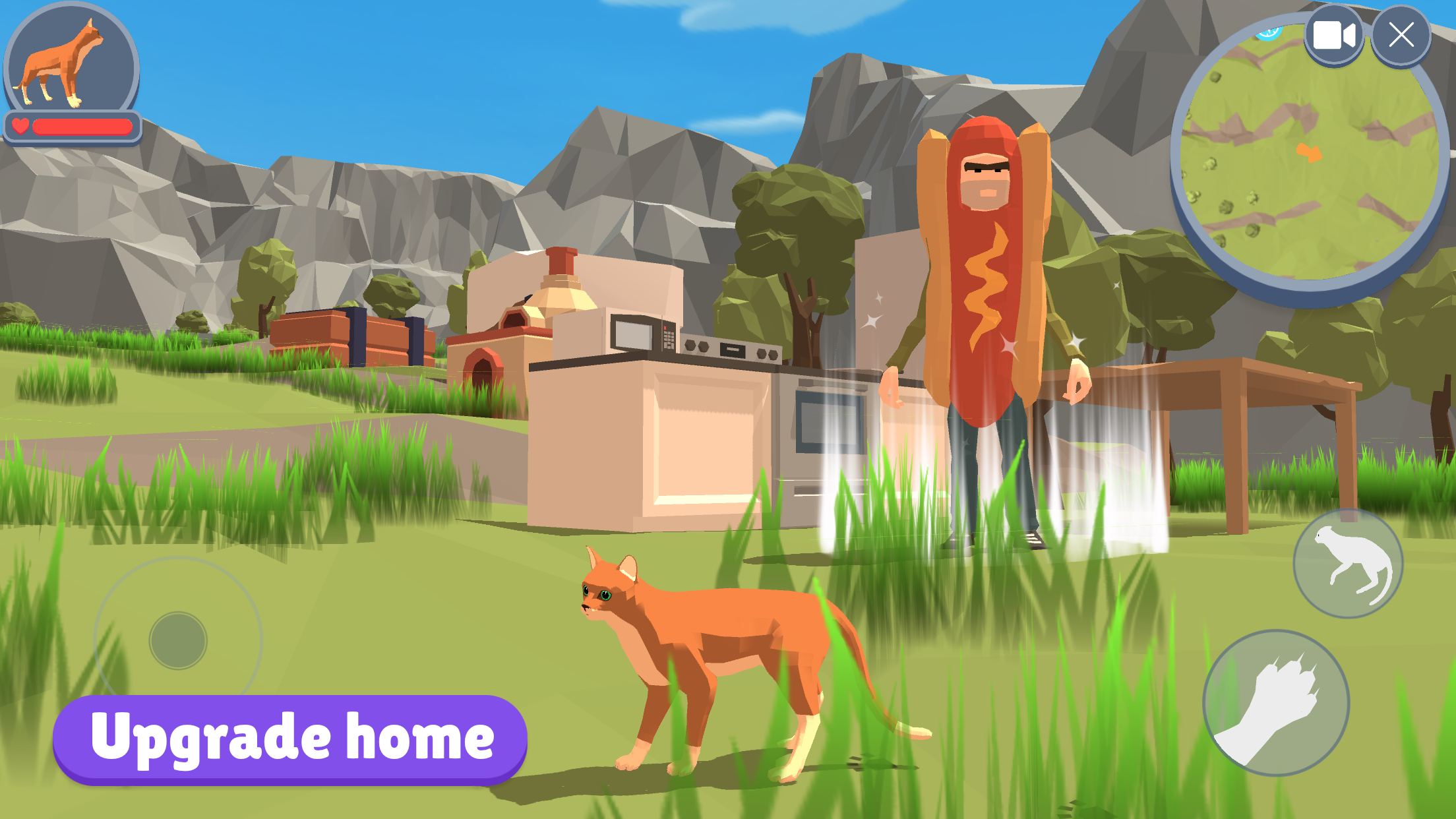 Cat Life Simulator Game Screenshot
