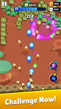Survivor: Block Shooter Game Screenshot