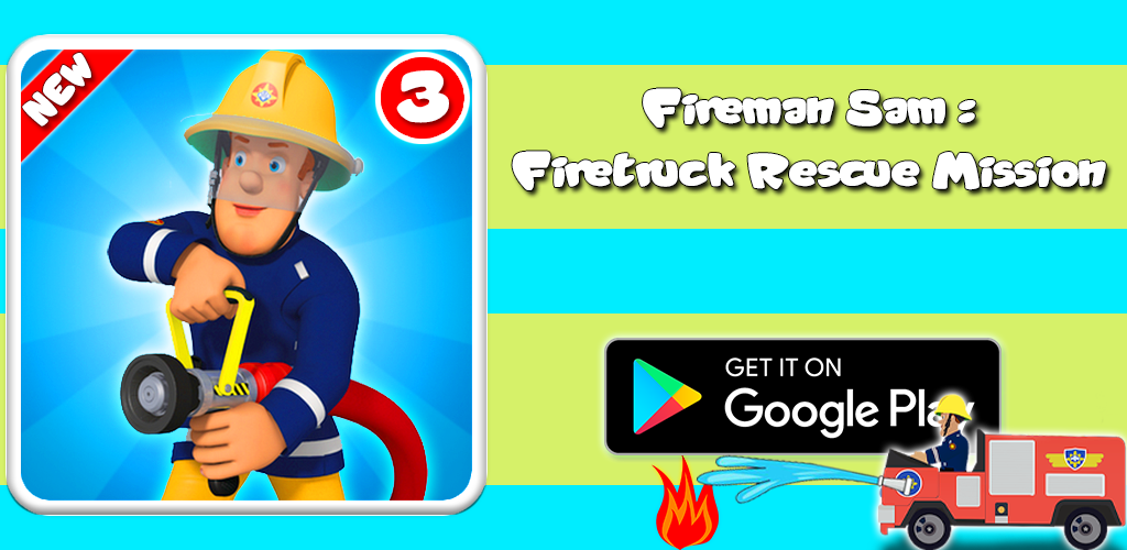 Banner of Hero Fireman : Mission Sam Adventure Game 1.1