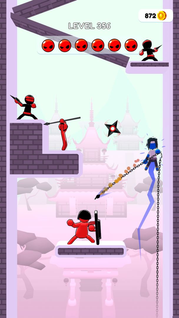 Stickman Teleport Master 3D screenshot game