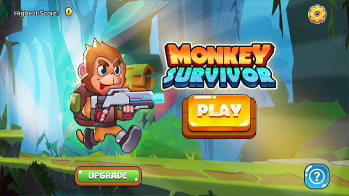 Monkey Survivor Game Game Screenshot