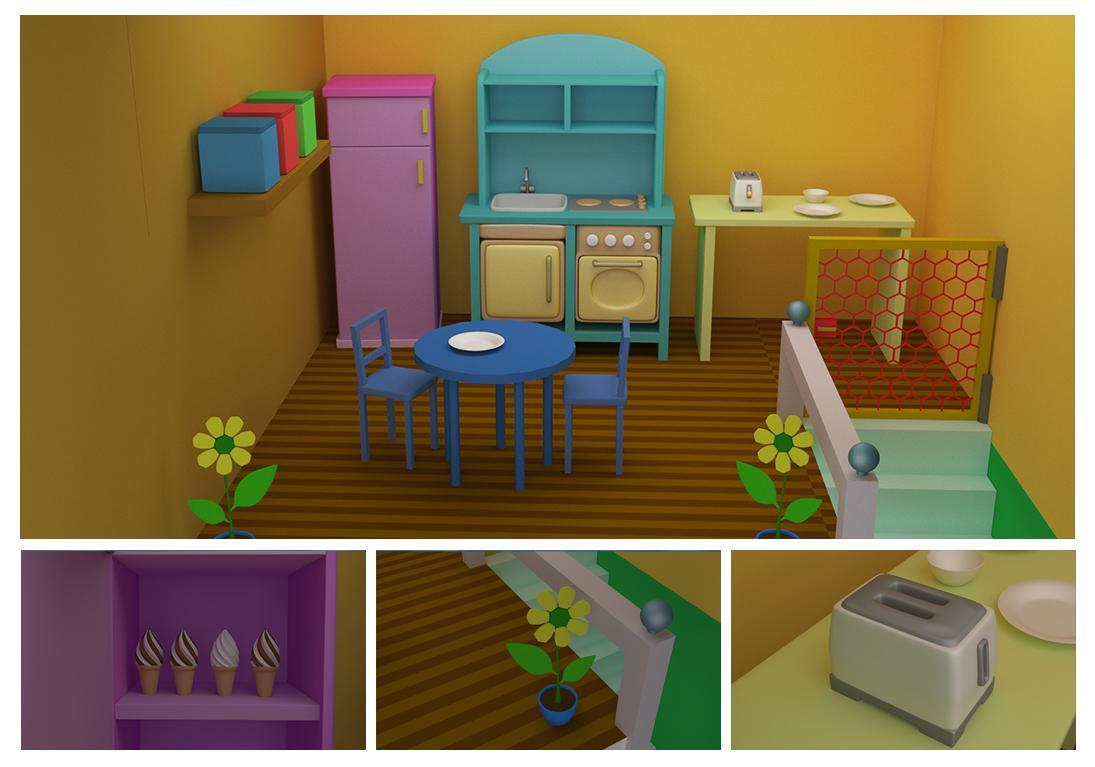 Escape Game The Doll House 2 Game Screenshot