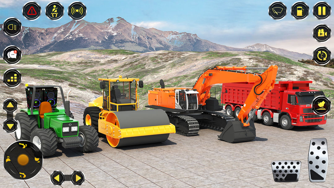 Screenshot of City Construction JCB Game 3D