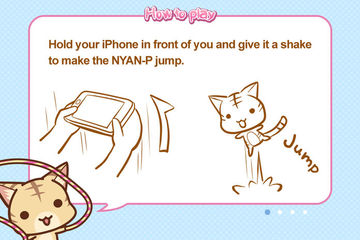 Skipping NYAN-P Game Screenshot