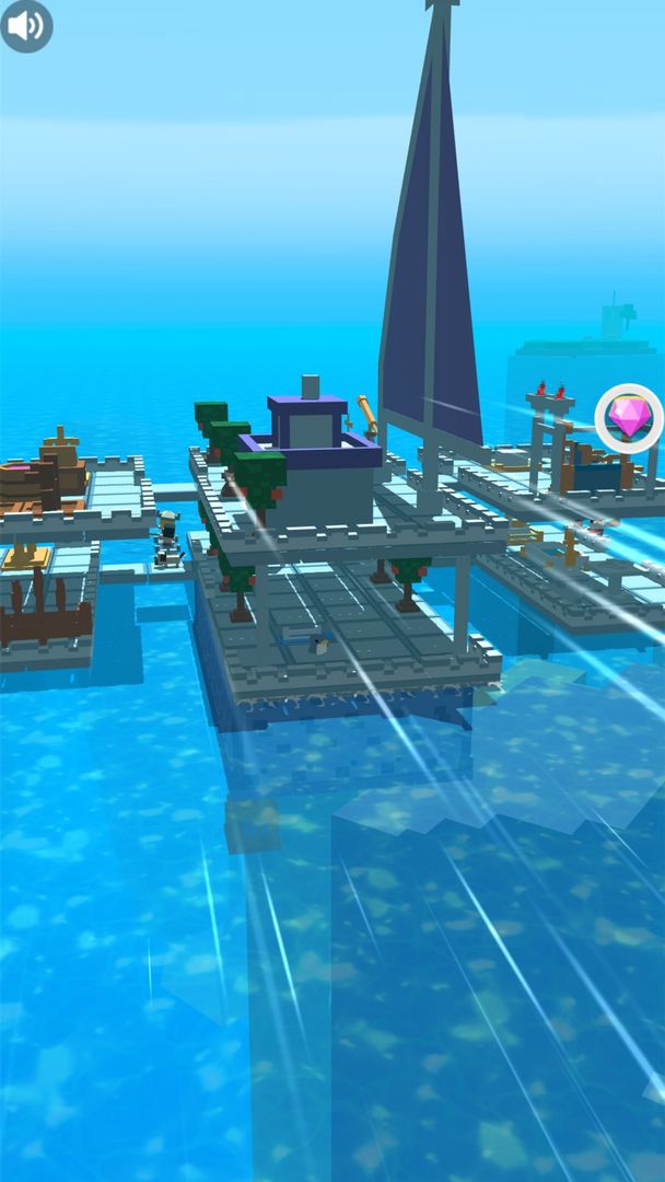 木筏求生存海洋 게임 스크린 샷