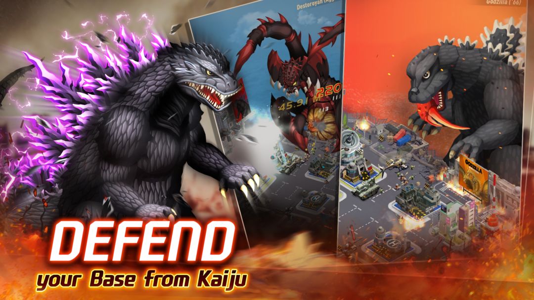 Godzilla Defense Force ภาพหน้าจอเกม