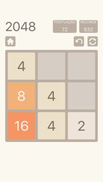 Captura de Tela do Jogo 2048: Number Puzzle Game
