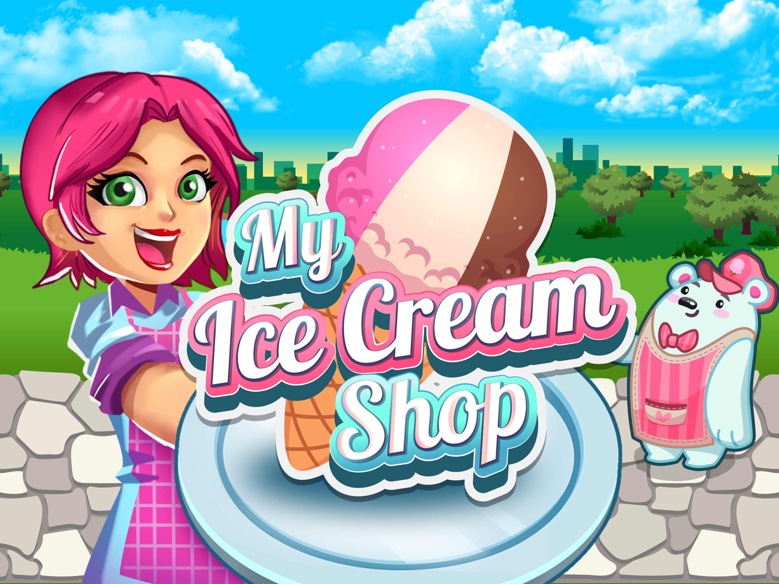 Captura de Pantalla del Juego My Ice Cream Shop: Gestión