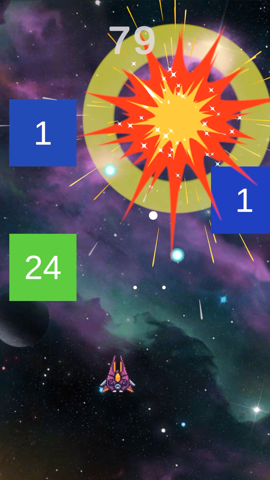 Space Shooter 2D ภาพหน้าจอเกม