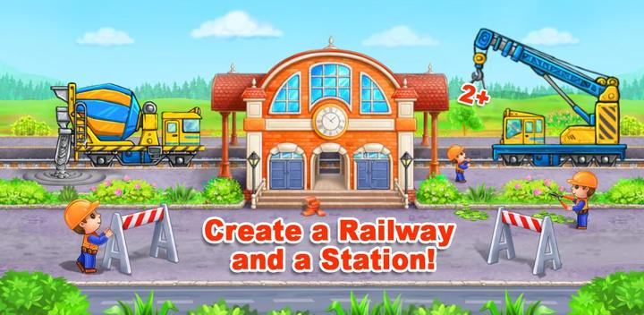 Banner of Train Games for Kids: station 12.0.20