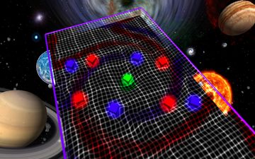 Cubemetry Wars Retro Arcade Game Screenshot