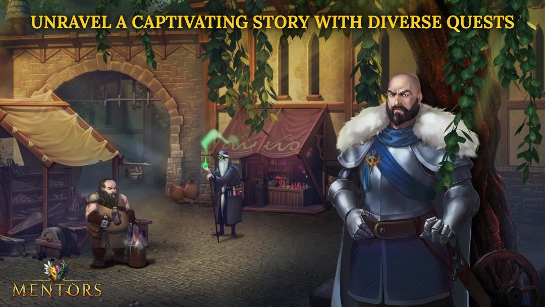 Mentors: Turn Based RPG Strategy screenshot game