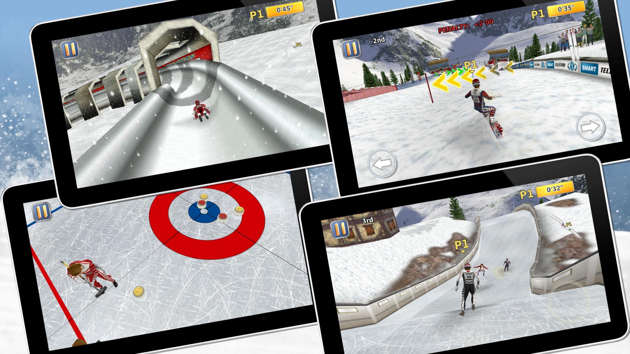 Athletics 2: Winter Sports screenshot game