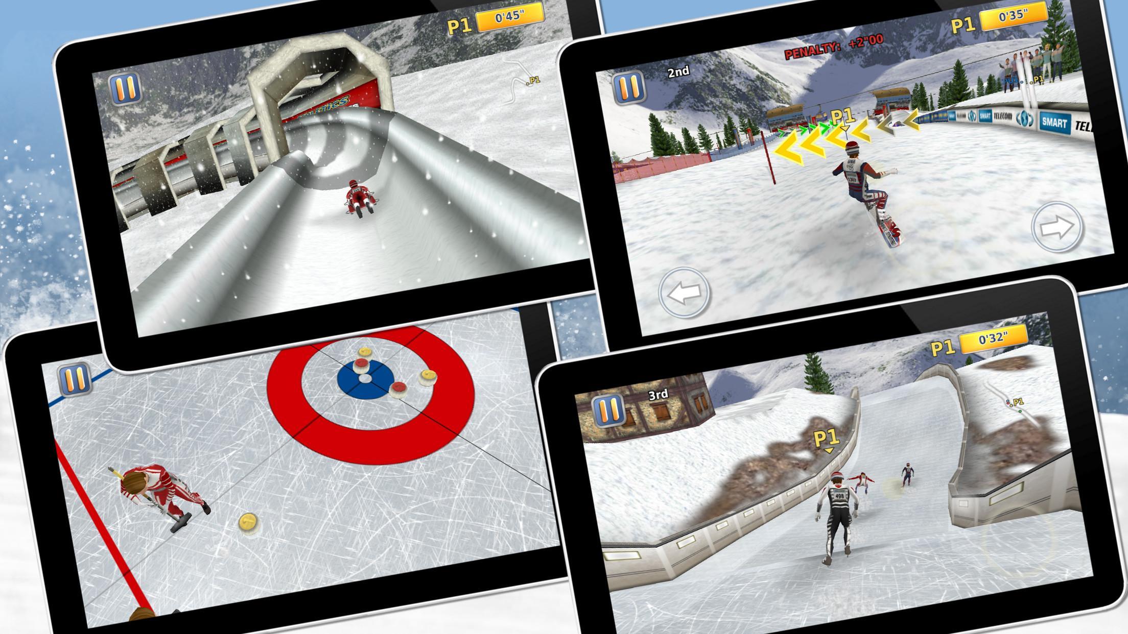 Athletics 2: Winter Sports Game Screenshot