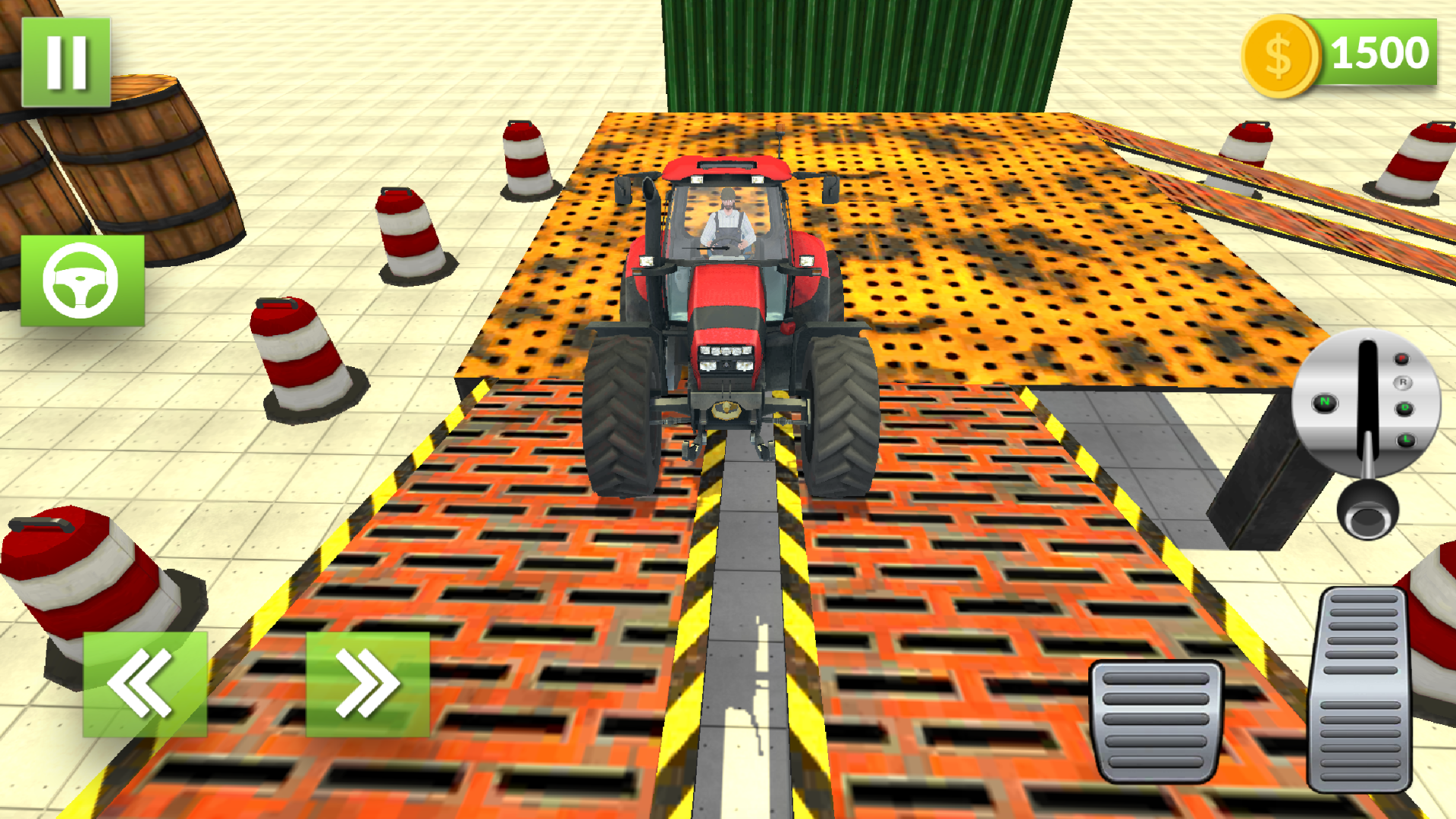 Captura de Tela do Jogo Farming Tractor Park Simulator