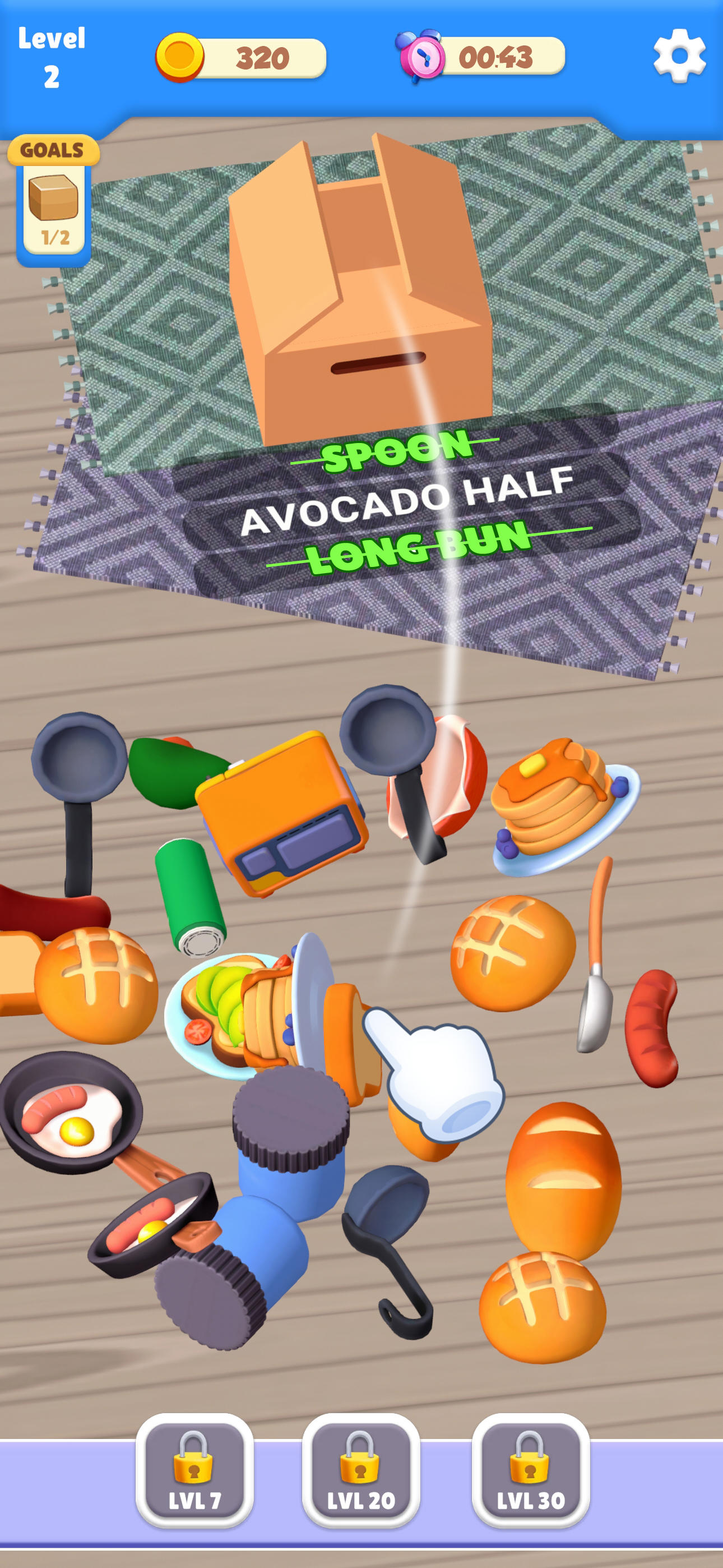 Goods Packaging 3D Game Screenshot