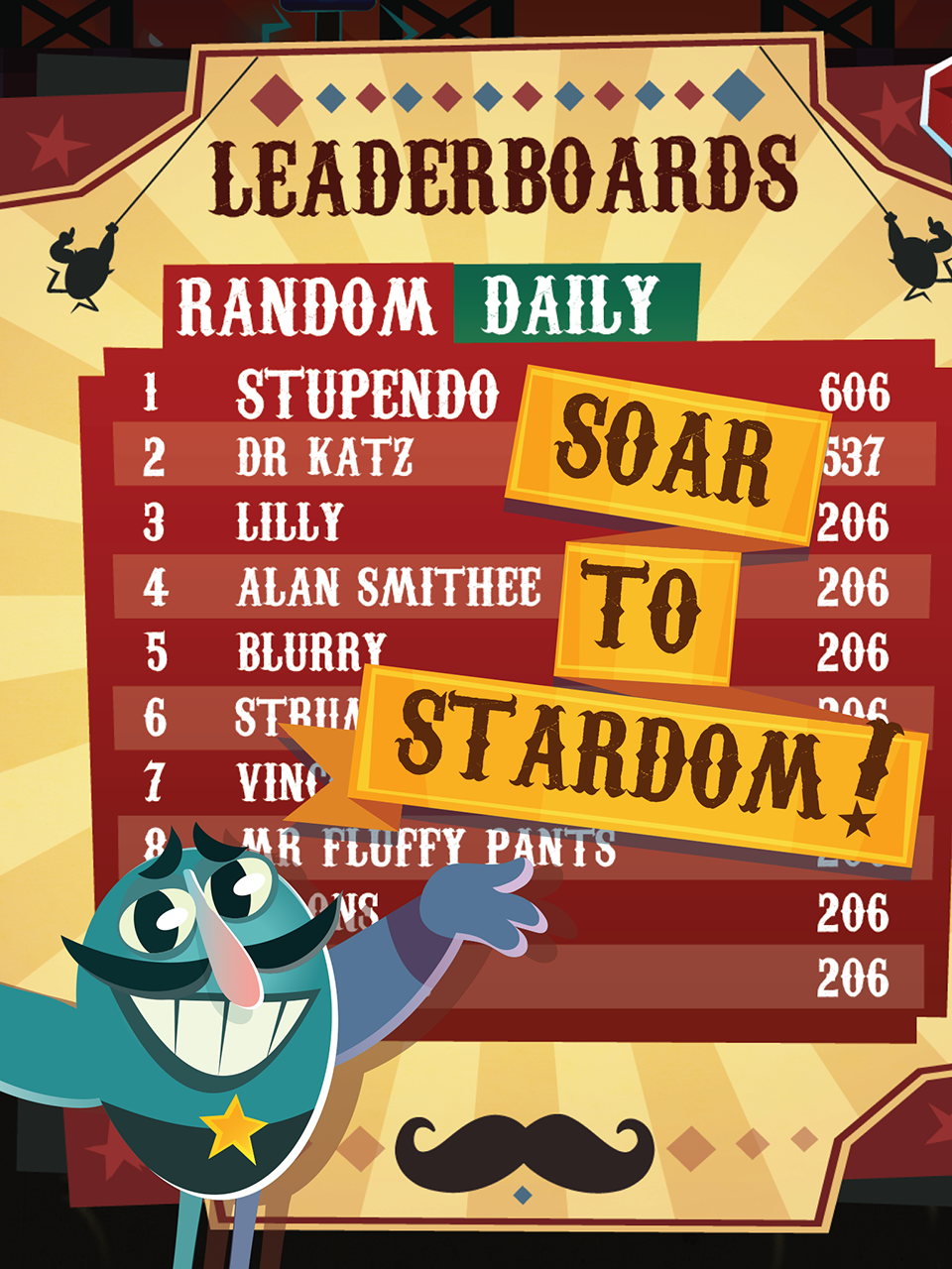 Swinging Stupendo 遊戲截圖