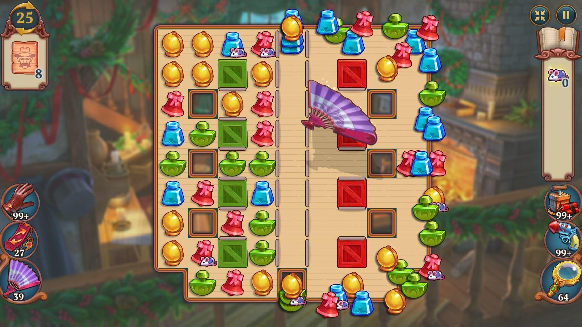 Sherlock: Hidden Object & Match-3 Mystery ภาพหน้าจอเกม