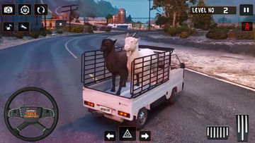US Animal Transport Truck Sim Game Screenshot
