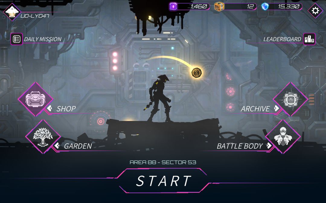 Screenshot of Undestroyed : Platformer Game