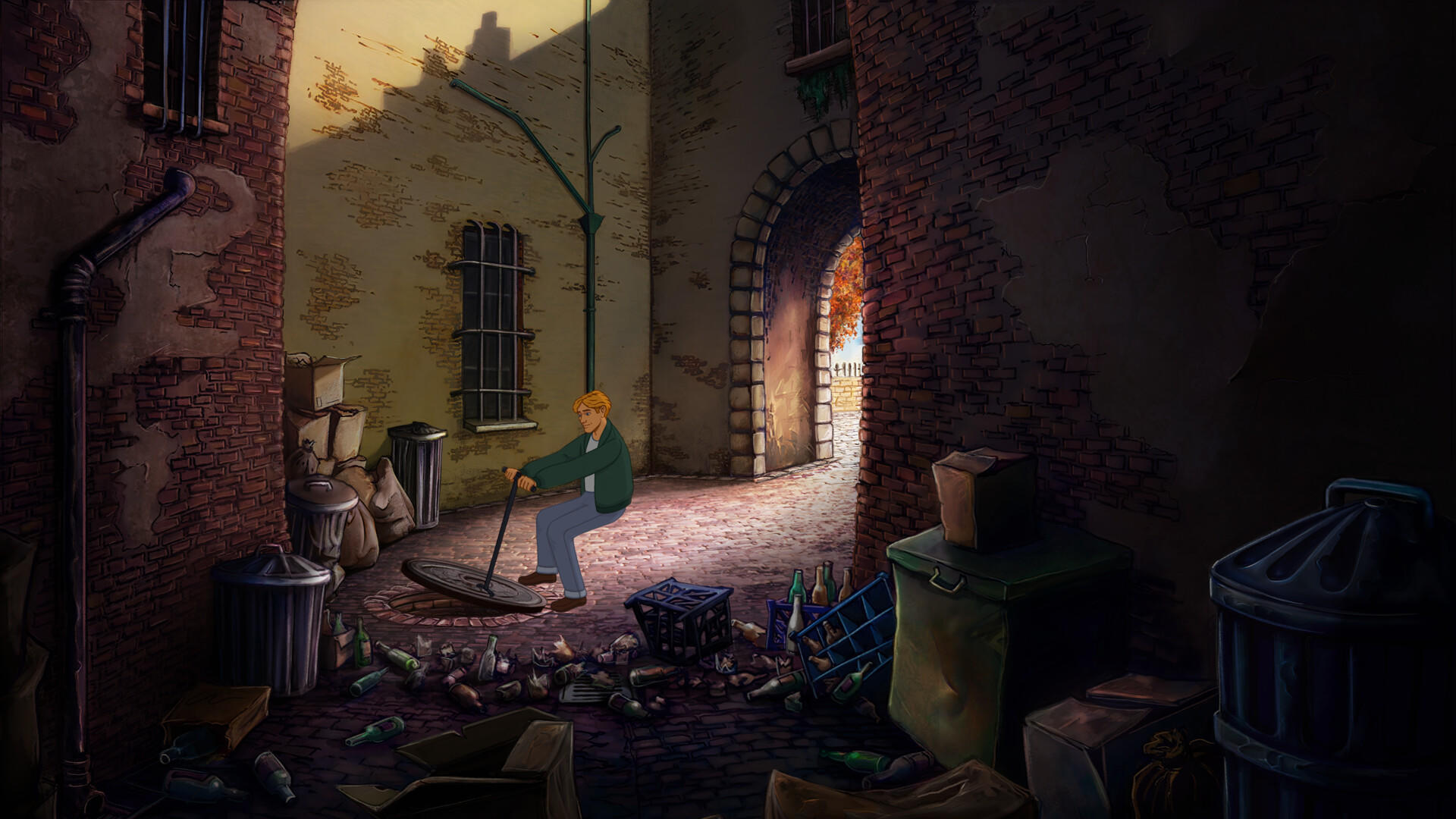 Broken Sword - Shadow of the Templars: Reforged Game Screenshot