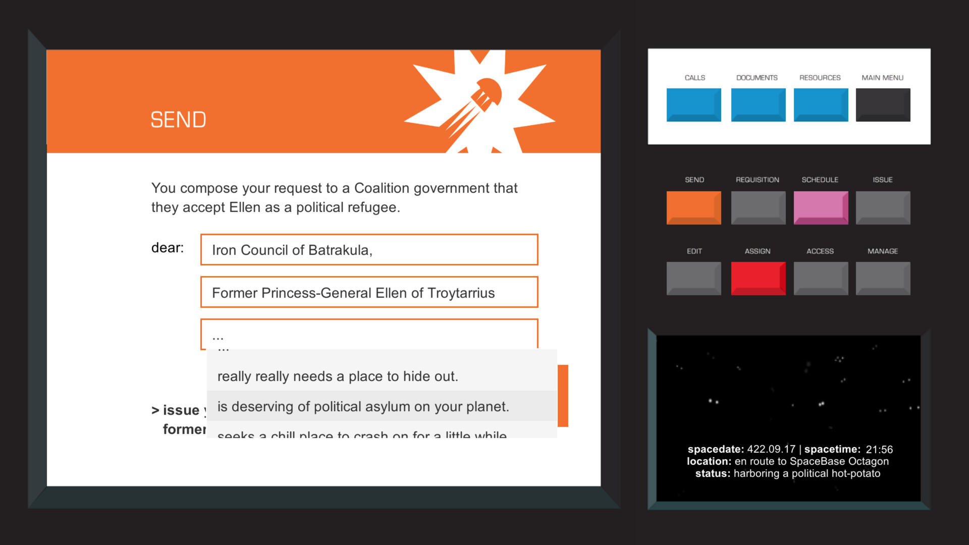 Screenshot of HRO: Adventures of a Humanoid Resources Officer