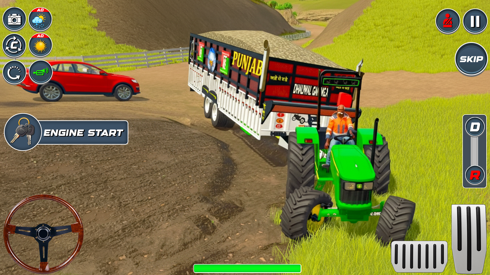 Indian Tractor: Real Farming Game Screenshot