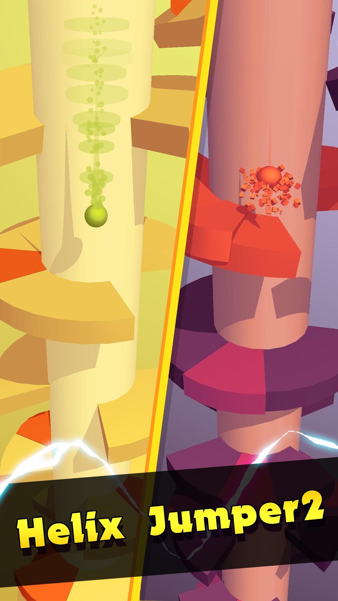 BraveWorld - Helix Jumper Game Screenshot