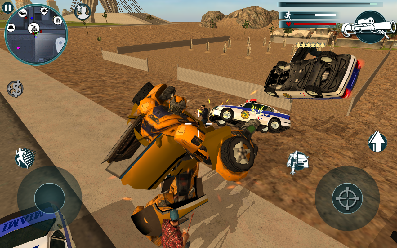 X Ray Robot Game Screenshot